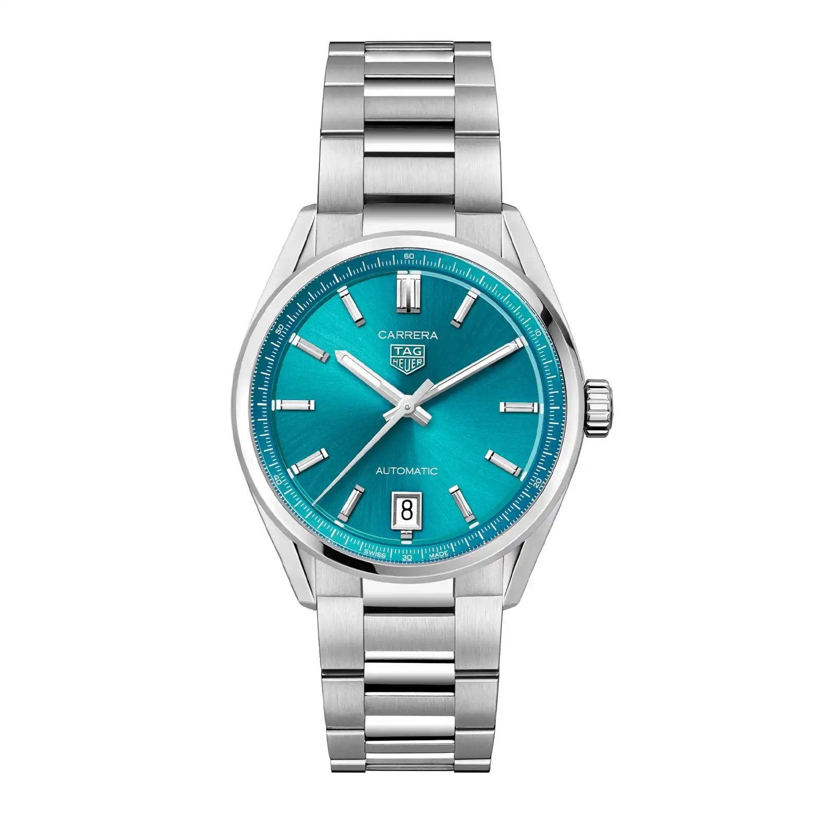 qoqik5kd2b1.webp TAG Heuer Carrera Date 36mm Unisex Replica Turquoise WBN2316.BA0001 - Image 1