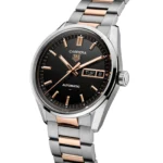TAG Heuer Carrera Day-Date 41mm Mens Replica Black Rose Gold WDA2111.BD0001 - Image 2