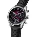 TAG Heuer Carrera Glassbox Tourbillon Limited Edition 42mm Mens Replica Purple CBS5017.FC6605 - Image 2