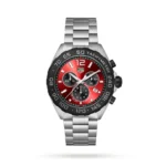 TAG Heuer Formula 1 Quartz Chronograph 200M 43mm Mens Replica Red CAZ101AN.BA0842