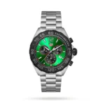 TAG Heuer Formula 1 Quartz Chronograph 200M 43mm Mens Replica Green CAZ101AP.BA0842