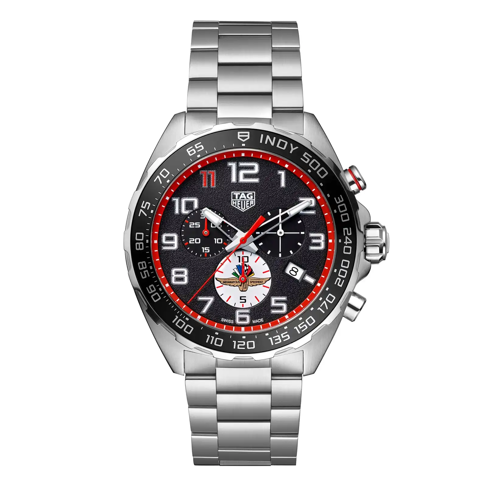 w4j11yqhpfk.webp TAG Heuer Formula 1 Indy 500 43mm Special Edition Mens Replica Black CAZ101AW.BA0842 - Image 1