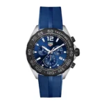 TAG Heuer Formula 1 Quartz Chronograph 200M 43mm Mens Replica Blue Rubber CAZ101AV.FT8077