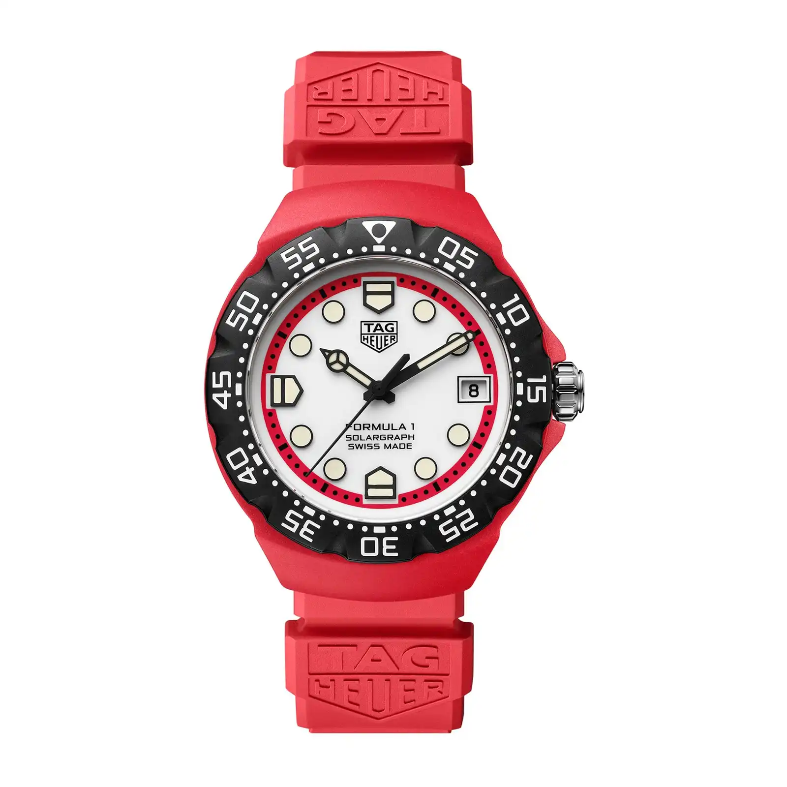 cmm0bfpdtaf.webp TAG Heuer Formula 1 Solargraph Limited Edition 38mm Mens Replica Red WBY1161.FT8086 - Image 1