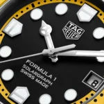 TAG Heuer Formula 1 Solargraph Limited Edition 38mm Mens Replica Yellow WBY1117.FT8087 - Image 3