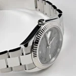 Rolex Datejust Replica 126334 'Wimbledon' Stainless Steel Slate Dial Oyster - Image 3