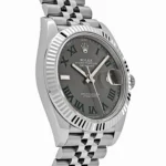 Rolex Datejust Replica 126334 'Wimbledon' Stainless Steel Slate Dial Jubilee - Image 3