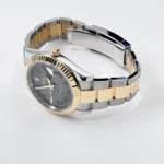 Rolex Datejust Replica 126333 Yellow Gold Stainless Steel Wimbledon Slate Dial Oyster - Image 4