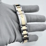 Rolex Datejust Replica 126333 Yellow Gold Stainless Steel Wimbledon Slate Dial Oyster - Image 11