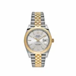 Rolex Datejust Replica 126333 Yellow Gold Stainless Steel Silver Dial