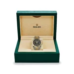 Rolex Datejust Replica 126333 Yellow Gold Stainless Steel Black Dial Oyster - Image 7