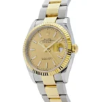 Rolex Datejust Replica 126333 Stainless Steel Yellow Gold Champagne Dial Oyster - Image 2