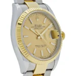 Rolex Datejust Replica 126333 Stainless Steel Yellow Gold Champagne Dial Oyster - Image 3