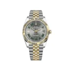 Rolex Datejust Replica 126333 Wimbledon Yellow Gold Stainless Steel Slate Ju