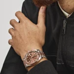 Rolex Datejust Replica 126331 Two-Toned Rose Gold Stainless Steel Brown Dial - Image 2