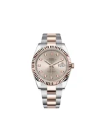 Rolex Datejust Replica 126331 Rose Gold Stainless Steel Sundust Diamond Dial