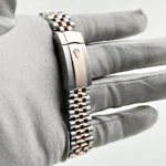 Rolex Datejust Replica 126331 Rose Gold Stainless Steel Sundust Dial Jubilee - Image 10