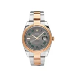 Rolex Datejust Replica 126331 'Wimbledon' Rose Gold Stainless Steel