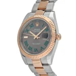 Rolex Datejust Replica 126331 'Wimbledon' Rose Gold Stainless Steel - Image 2