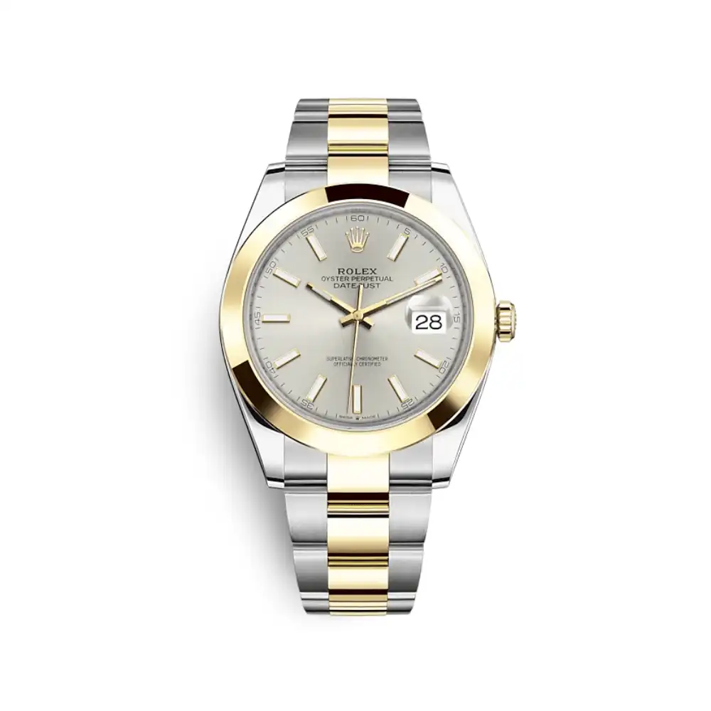 15s1vzfdfli.webp Rolex Datejust Replica 126303 Stainless Steel Yellow Gold Silver Dial - Image 1