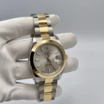 Rolex Datejust Replica 126303 Stainless Steel Yellow Gold Silver Dial - Image 2