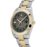 Rolex Datejust Replica 126303 'Wimbledon' Yellow Gold Stainless Steel Slate Dial - Image 3