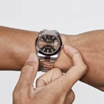 Rolex Datejust Replica 126301 Stainless Steel Rose Gold Chocolate Dial - Image 2