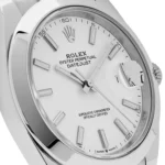 Rolex Datejust Replica 126300 Stainless Steel White Dial Oyster - Image 5