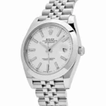 Rolex Datejust Replica 126300 Stainless Steel Stick White Dial Jubilee - Image 3