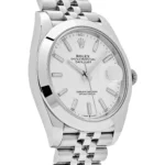 Rolex Datejust Replica 126300 Stainless Steel Stick White Dial Jubilee - Image 4