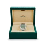 Rolex Datejust Replica 126300 Stainless Steel Green Dial Oyster - Image 12