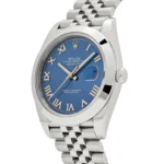 Rolex Datejust Replica 126300 Stainless Steel Blue Roman Dial Jubilee - Image 3