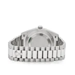 Replica Rolex Day-Date 228236 Platinum Ice Blue Arabic Dial - Image 6