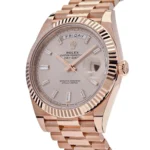 Replica Rolex Day-Date 228235 Rose Gold Sundust Diamond Dial - Image 2