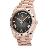 Replica Rolex Day-Date 228235 Rose Gold Slate Ombre Dial - Image 4