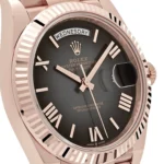 Replica Rolex Day-Date 228235 Rose Gold Slate Ombre Dial - Image 5