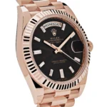 Replica Rolex Day-Date 228235 Rose Gold Eisenkiesel Diamond Dial - Image 2