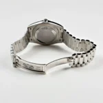 Replica Rolex Day-Date 228206 Platinum Olive Green Arabic Dial - Image 8