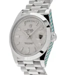 Replica Rolex Day-Date 228206 Platinum Meteorite Diamond Dial - Image 3