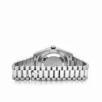 Replica Rolex Day-Date 228206 Platinum Ice Blue Arabic Dial Smooth Dial - Image 6