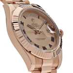 Replica Rolex Day-Date 218235 Rose Gold Pink Dial - Image 3