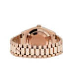 Replica Rolex Day-Date 218235 Rose Gold Black Ruby Dial - Image 4