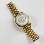 Replica Rolex Day-Date 18238 Yellow Gold Carousel Diamond Dial Presidential Bracelet - Image 2