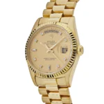Replica Rolex Day-Date 18238 Presidential Yellow Gold Champagne Diamond Dial - Image 3