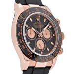 Rolex Daytona Replica 116515LN Rose Gold Black Dial - Image 4