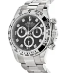 Rolex Daytona Replica 116509 White Gold Black Diamond Dial - Image 2