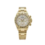 Rolex Daytona Replica 116508 Yellow Gold White Dial