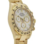 Rolex Daytona Replica 116508 Yellow Gold White Dial - Image 3
