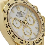 Rolex Daytona Replica 116508 Yellow Gold White Dial - Image 5
