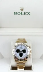 Rolex Daytona Replica 116508 Yellow Gold Meteorite Dial - Image 2